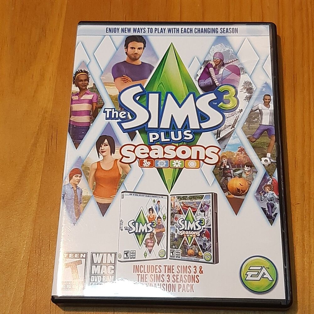 The Sims 3 Base Game + Plus Seasons Expansion Pack  (Windows/Mac, 2012)